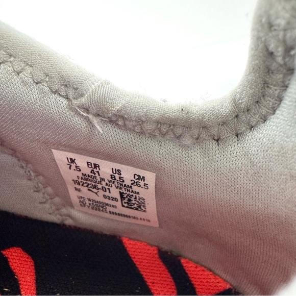 Puma Men's 8.5 Grey/ White Ignite Pwradapt Caged Crafted Golf Shoes Adaptive Fit - Picture 7 of 7